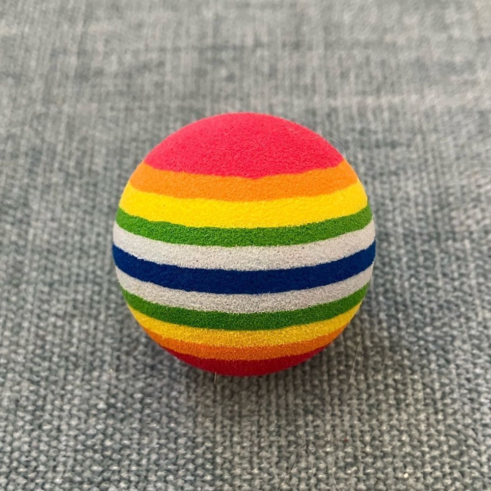 Gently Used Small Cat Ball Toy